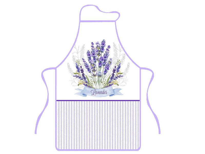 Kuchyňská Zástěra Lavender II F21A159