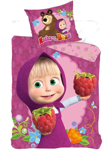 Obliečky Máša a Medveď 255