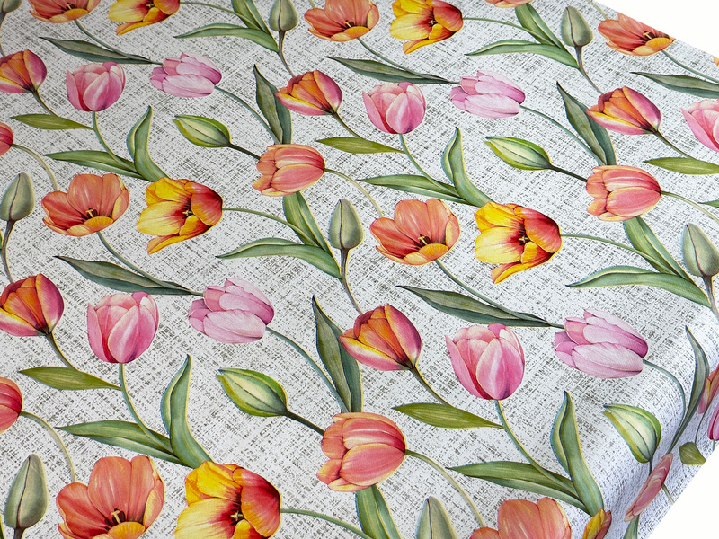 PVC Obrusy s Textilným Podkladom 140 Classico WF-6800D