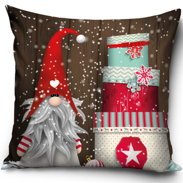 Dekoratívne Vianočné obliečky na Vankúše Vianočné Santa Claus PNL237006 40x40 cm