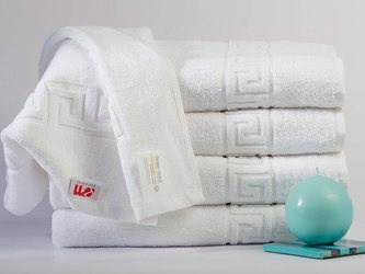 Hotelové Uteráky a Osušky Greek 500 gsm Biela