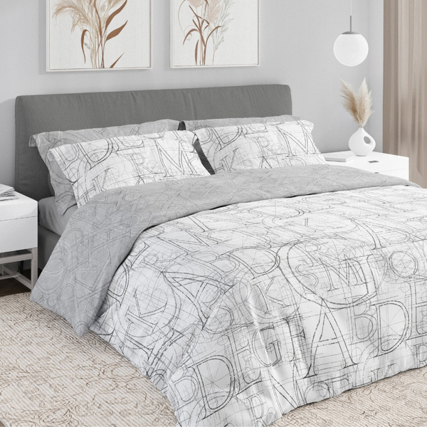 Posteľná súprava z bavlneného saténu 140x200+70x90 Boho 009