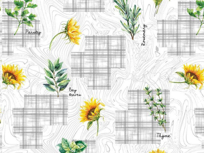 PVC Obrusy s Textilným Podkladom Fantastik 3034-2