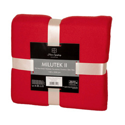 Fleecová Deka Milutek 130x170 Červená