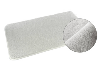 Kúpeľňový Koberček Lombok tsvetlo šedá 50x80 cm