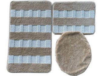 Kúpeľňové Koberčeky Trangan Béžový Krém CF02