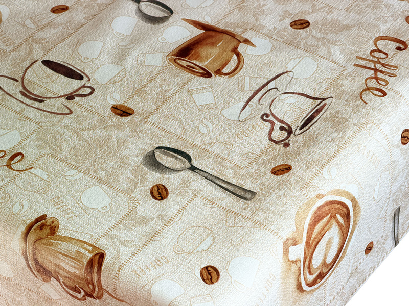 PVC Obrusy s Textilným Podkladom Fantastik 1261-1