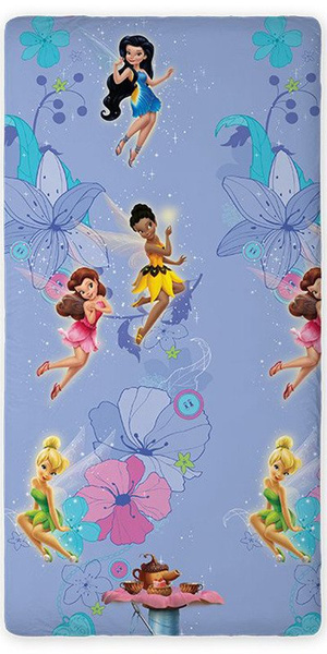 Bavlnená Plachta Disney Fairies 01 160x200 cm