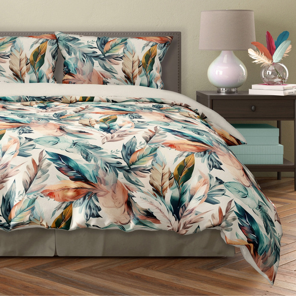 Posteľná súprava z bavlneného saténu 160x200+ 2x70x80 Milagro Verde 005