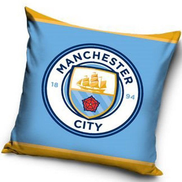 Vankúšik Manchester City 1003 40x40 cm