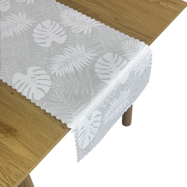 Obojstranné Behúne s Nešpinivou Úpravou Monstera opúšťa Silver Z-2771