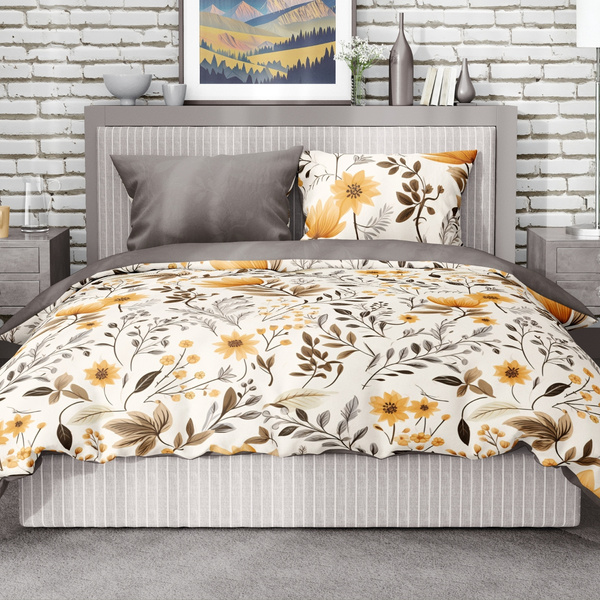 Bavlnené Posteľné Súpravy 220x200+ 2x70x80 Gusto 004