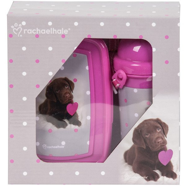 Desiatový set Fľašu a Box Rachaelhale Pes RHP