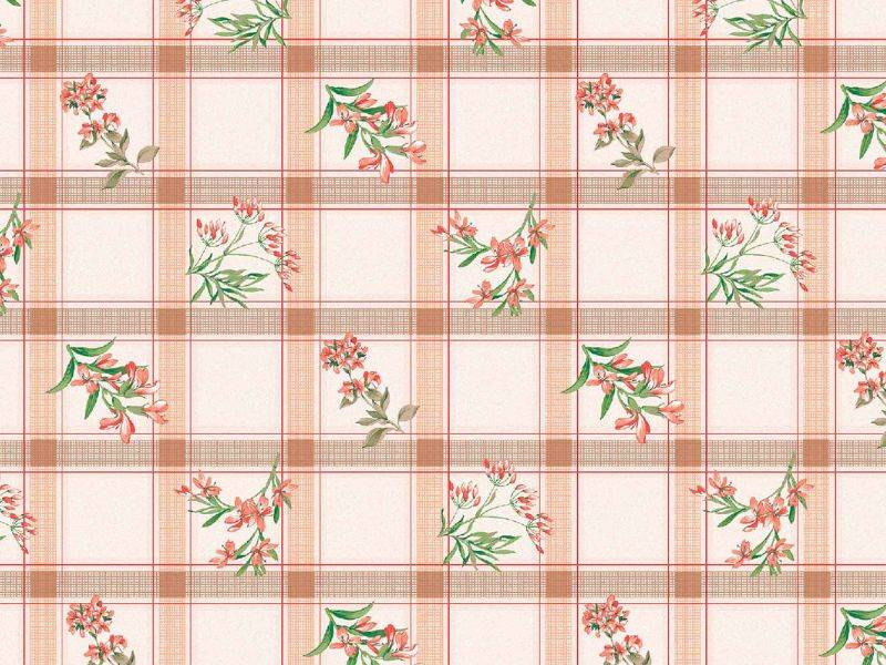 PVC Obrusy s Textilným Podkladom Florista 01647-05