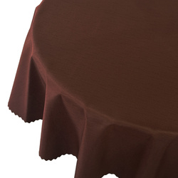 Obrusy s Nešpinivou Úpravou I Hnedý Okrúhly