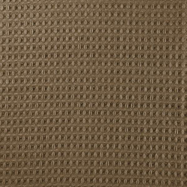 Žakárová Prikrývka Alta S Brmbolcami Vaflová Štruktúra Béžová Taupe 200x220 cm