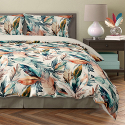 Posteľná súprava z bavlneného saténu 220x200+ 2x70x80 Milagro Verde 005