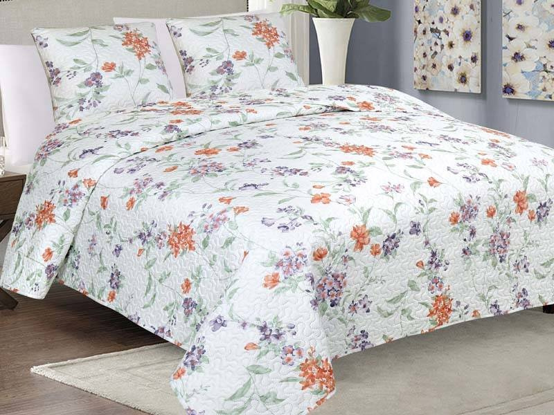 Prehozy na Posteľ TAVIRA BJ-074 Violet 180x220+2x40x40