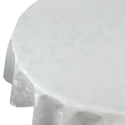 Obrusy s Nešpinivou Úpravou Veľkonočný 3360 Veľkon okrúhly Zajačik Biela