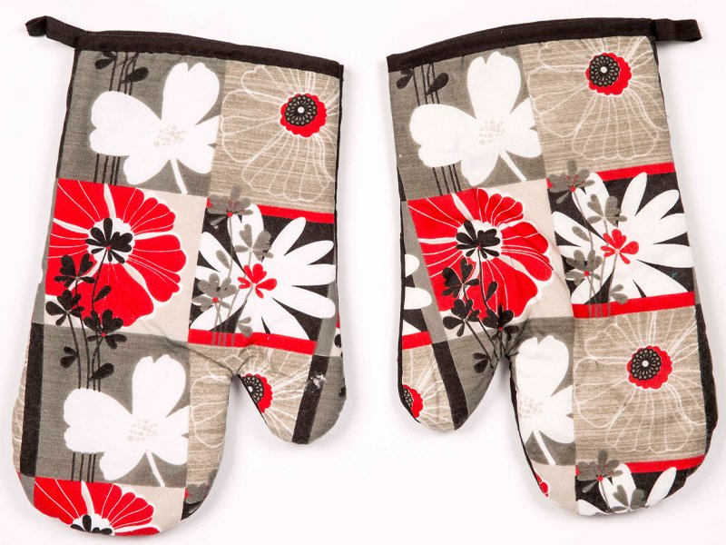 Kuchynské Rukavice s Magnetom Flower 9398
