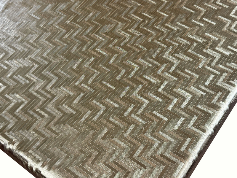 PVC Obrusy s Textilným Podkladom 3D Metallico T-7158G v Rolkách 
