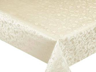 PVC Obrusy s Textilným Podkladom Pearl ZG-6262B ECRU
