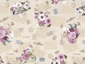 PVC Obrusy s Textilným Podkladom Florista 06232-01