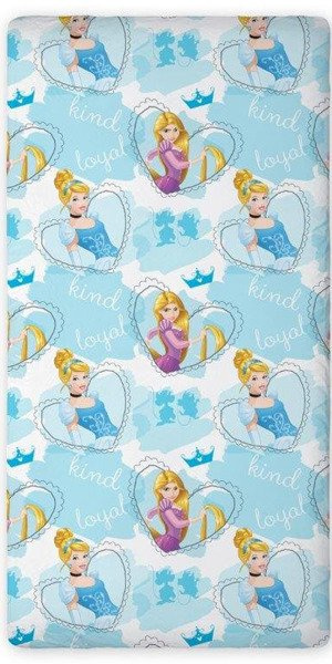 Bavlnená Plachta Disney Princezné 04 90x200 cm