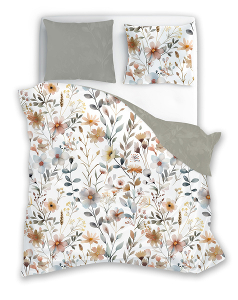 Posteľná súprava z bavlneného saténu 220x200+ 2x70x80 Boho 006