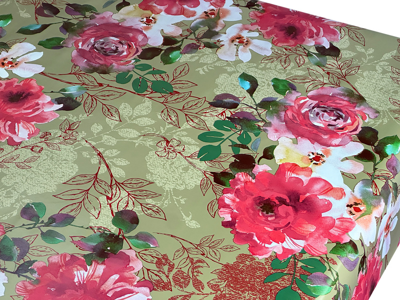 PVC Obrusy s Textilným Podkladom 140 Evolution 81695-1