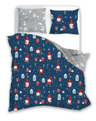 Bavlnené Posteľné Súpravy 220x200+ 2x70x80 Scandic 081