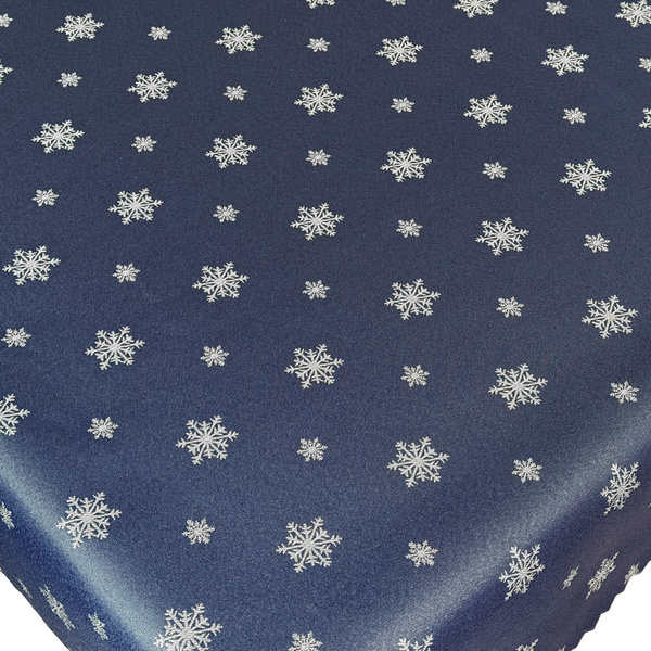 Obojstranné Obrusy s Nešpinivou Úpravou zelená Sneh 1