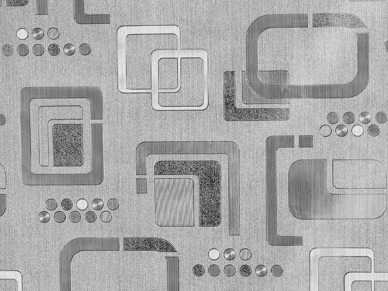 PVC Obrusy s Textilným Podkladom 3D Metallico T-6153C Silver v Rolkách 