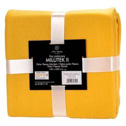 Fleecová Deka Milutek 130x170 Horčicová Farba