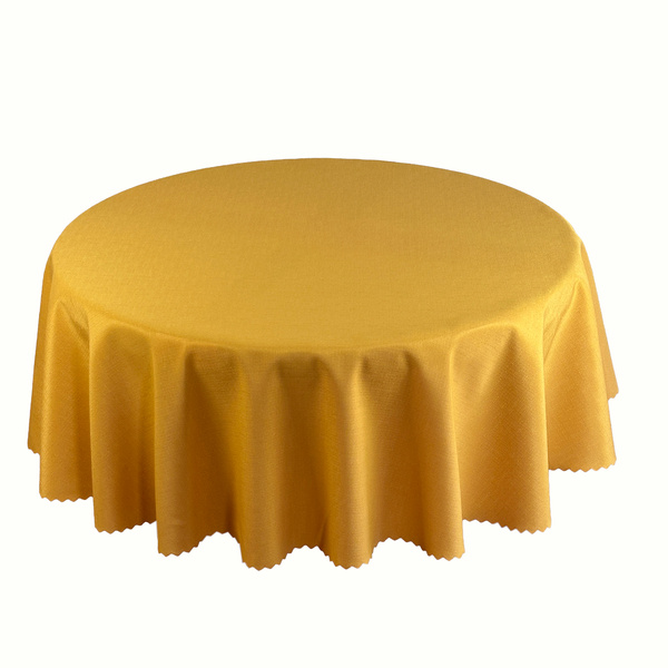 Obrusy s Nešpinivou Úpravou I Medovo Hnedá Okrúhly