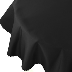 Obrusy s Nešpinivou Úpravou 114 GN Čierny Okrúhly