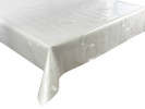 PVC Obrusy s Textilným Podkladom Pearl ZG-7128A WHITE