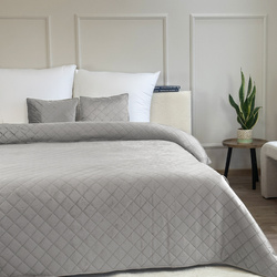 Obojstranné Prehozy na Posteľ Amarante Sivá 010 220x240+2x40x40