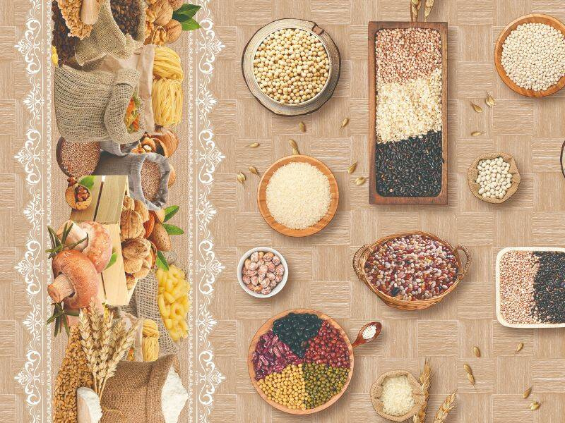 PVC Obrusy s Textilným Podkladom 140 Evolution 81448-4