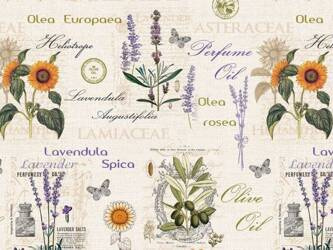 PVC Obrusy s Textilným Podkladom Fantastik 732-1 v Rolkách