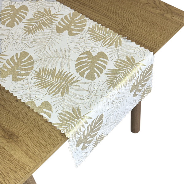 Obojstranné Behúne s Nešpinivou Úpravou Monstera opúšťa Golden Z-2771