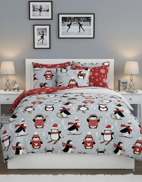 Bavlnené Posteľné Súpravy 220x200+ 2x70x80 Scandic 076