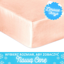 Bavlnené Prestieradlo Saténové s Gumičkou Prášková Ružová