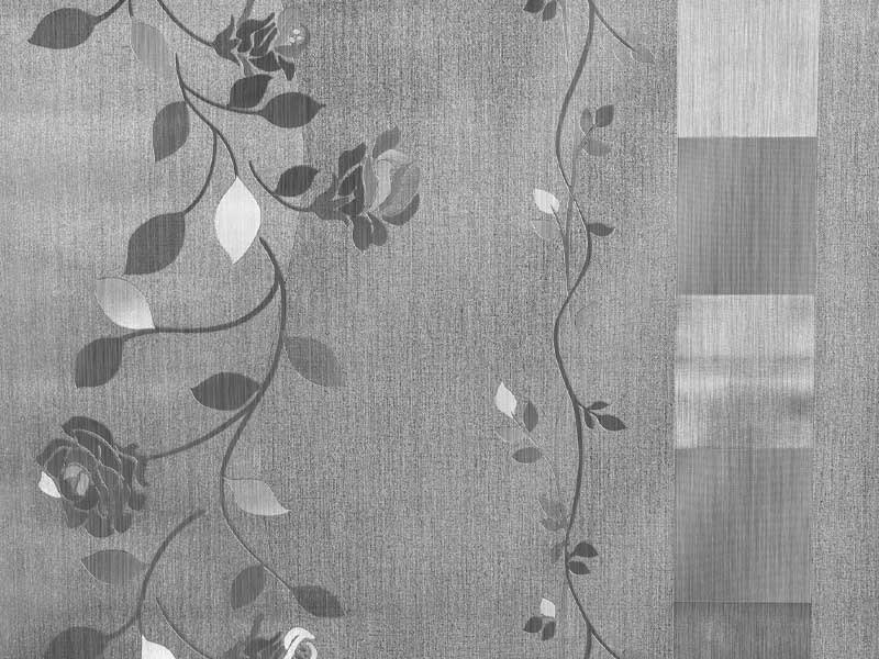 PVC Obrusy s Textilným Podkladom 3D Metallico T-6149C Silver v Rolkách 