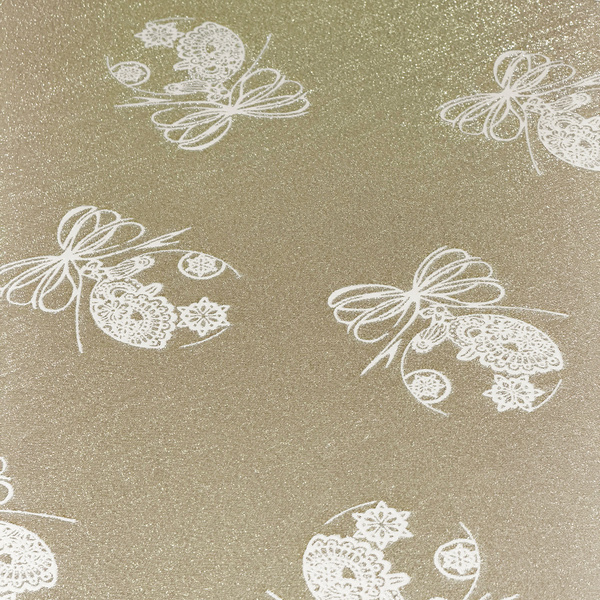 Obojstranné Obrusy s Nešpinivou Vianočný Zlatý Vianočná Ozdoba Ornament