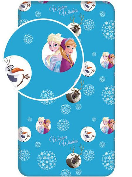 Bavlnená Plachta Disney Ľadové Kráľovstvo 90x200 cm