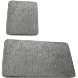 Kúpeľňové Koberčeky Sumba Svetlo Šedá 31 - Dva kusy