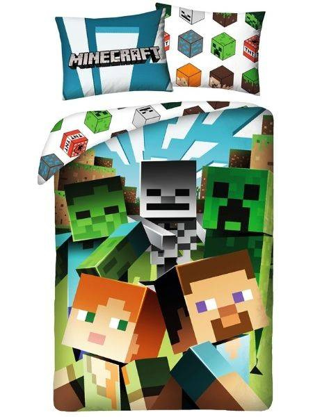 Obliečky Minecraft MNC-200-BL