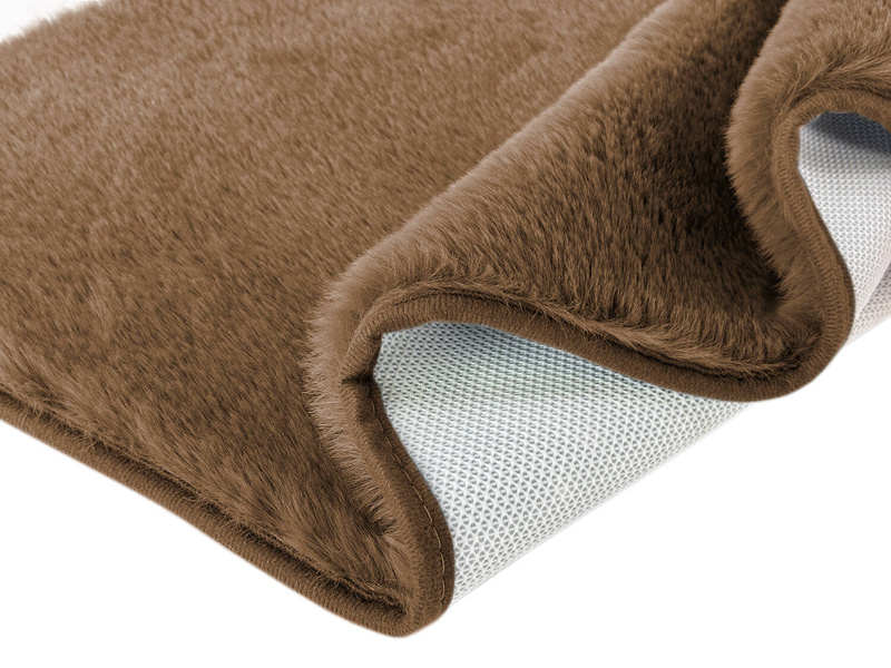 Kúpeľňové Koberčeky Lombok II Hnedá - 2 ks