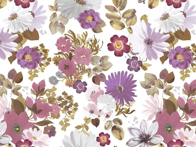 PVC Obrusy s Textilným Podkladom Florista 06348-02 v Rolkách